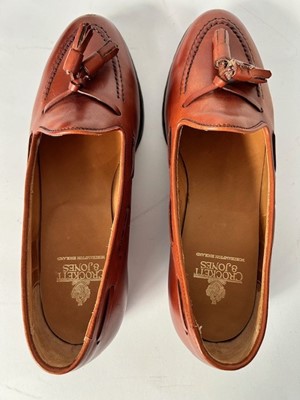 Lot 1018 - Two Pairs of Crockett & Jones Chestnut Brown...