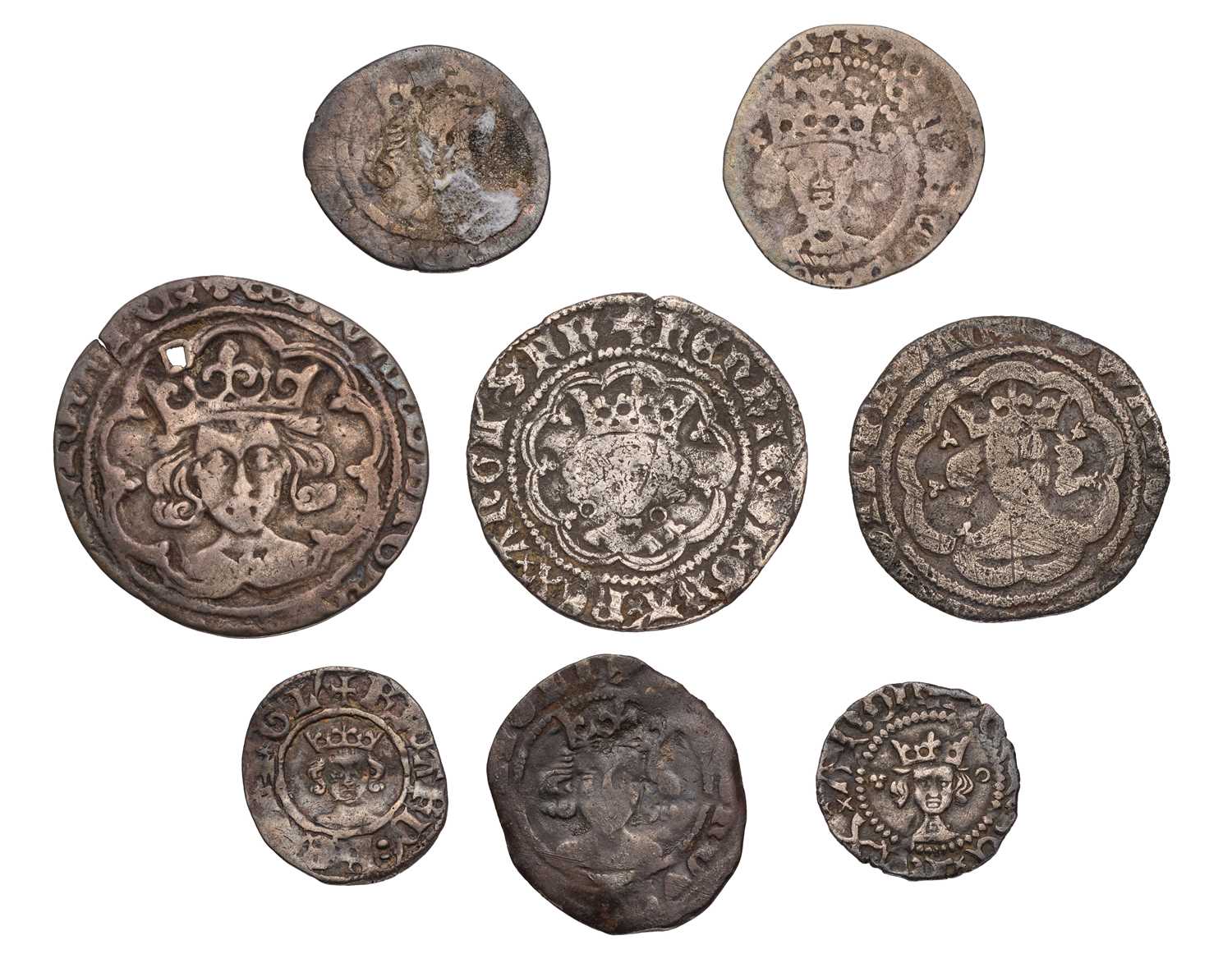 Rusty Coin Medieval Lot 20 - Assorted Medieval Hammered Coins, from the