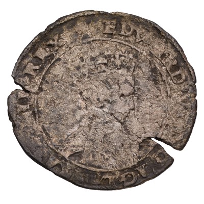 Lot 35 - Edward VI, Shilling, third period, very base...