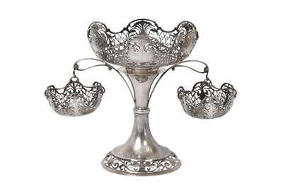 Lot 2085 - An Edward VII Silver Epergne