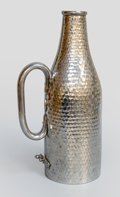 Lot 12 - A German Silver Plated Wine-Bottle Sleeve, by...