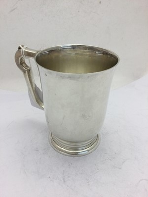 Lot 2106 - A Pair of George VI Silver Mugs