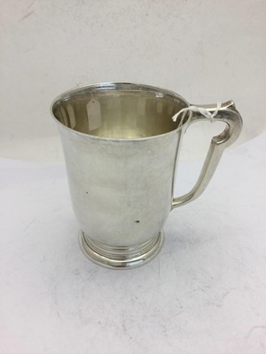 Lot 2106 - A Pair of George VI Silver Mugs