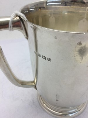 Lot 2106 - A Pair of George VI Silver Mugs