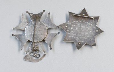 Lot 84 - Three Various Silver Medals or Brooches,...