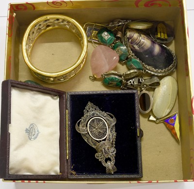 Lot 269 - A Quantity of Silver/White Metal Jewellery,...