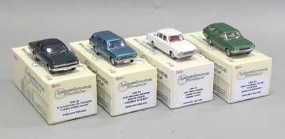 Lot 365 - Lansdowne Models Four 1:43 Scale Models