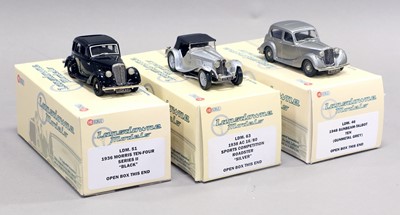 Lot 383 - Lansdowne Models Three 1:43 Scale Models