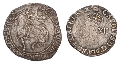 Lot 48 - Charles I, Halfcrown, Tower Mint under the...