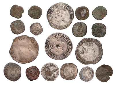 Lot 46 - Assorted James I and Charles I Hammered Coins;...