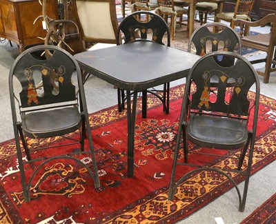 Lot 1378 - An Early 20th Century American Folding Table,...