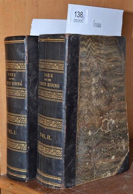 Lot 138 - Two leather bound volumes York and The North Riding
