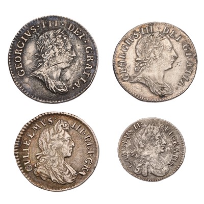 Lot 133 - 4x 17th and 18th Century Maundy Oddments, to...