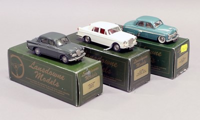 Lot 390 - Lansdowne Models Three 1:43 Scale Models