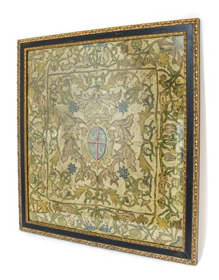 Lot 2201 - 18th Century European Embroidery appliquéd on...