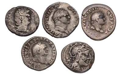 Lot 2 - Roman Imperial, Titus Denarius, 3.16g, Rome...