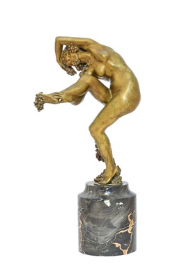 Lot 621 - After Guiraud Riviere: A Bronze Figure of a...