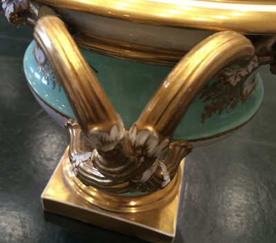 Lot 548 - An English Porcelain Fruit Cooler and Cover,...