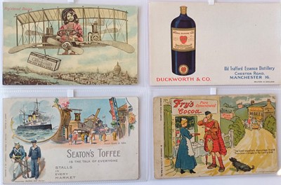 Lot 154 - Advertising Postcards. Approximately 79...