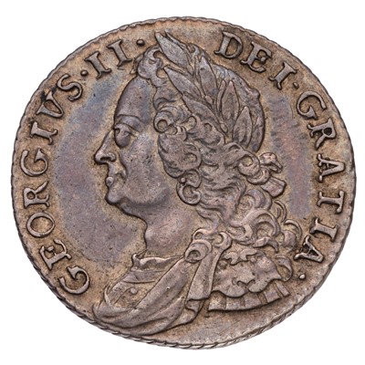 Lot 73 - George II, Shilling 1750 (Bull 1729, ESC 1210,...