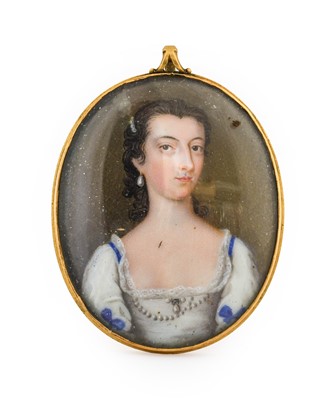 Lot 608 - Andreas Henry Groth (fl.1739-1753): Miniature...