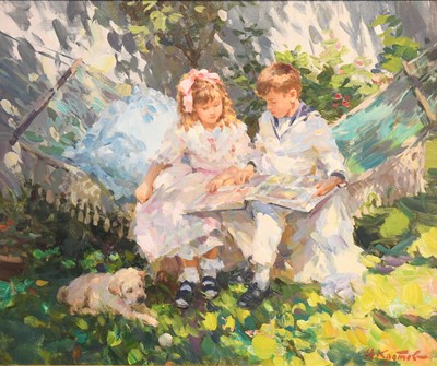 Lot 1124 - Yuri Krotov (b.1964) Russian Storytime in the...