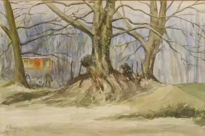 Lot 1052 - C*Brangwyn? (20th Century) "Keston, Kent"...