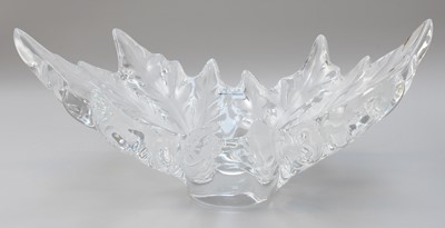 Lot 462 - Modern Lalique "Champs-Élysées" Oak leaf...