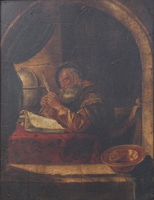 Lot 1182 - Manner of Gerrit Dou (1613-1675) Dutch Bearded...