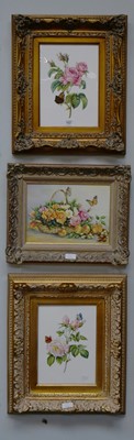 Lot 102 - Sarah Treherne: A Signed Porcelain Plaque,...