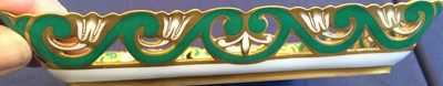 Lot 562 - A Royal Crown Derby Porcelain Square Tray, by...