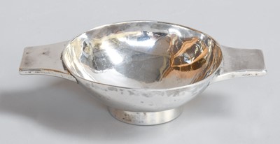 Lot 38 - A Scottish Silver Quaich, Apparently Unmarked,...