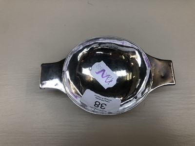 Lot 38 - A Scottish Silver Quaich, Apparently Unmarked,...