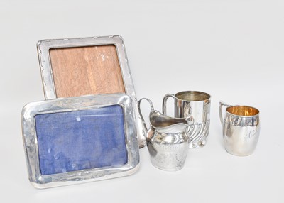 Lot 45 - A Collection of Assorted Silver, comprising a...