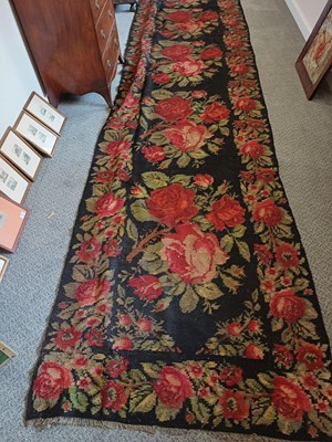 Lot 80 - Kilim Runner, Karabagh or Thrace The charcoal...