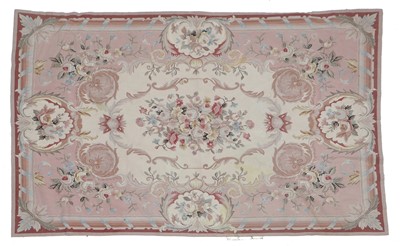 Lot 122 - Chinese Aubusson Style Gros Point Rug The...