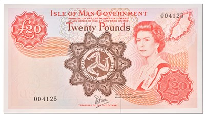 Lot 447 - Isle of Man, £20 note, 1979 Millennium year...