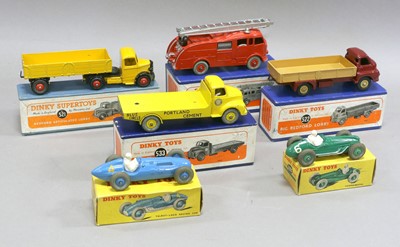 Lot 472 - Dinky Racing Cars And Commercial Vehicles