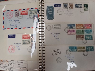 Lot 345 - Stamp and Postal History Accumulation, filling...