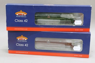 Lot 197 - Bachmann OO Gauge Two Class 42 Diesel Locomotives