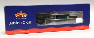 Lot 176 - Bachmann OO Gauge 31177DS Jubilee Class Kolhapur BR 45593