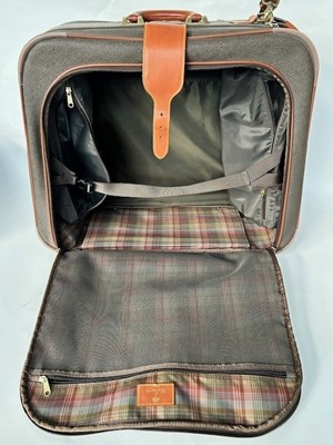 Lot 1051 - Mulberry Mole Scotchgrain Rolling Suitcase,...