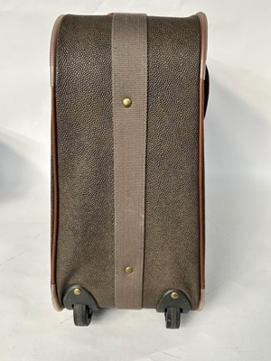 Lot 1051 - Mulberry Mole Scotchgrain Rolling Suitcase,...