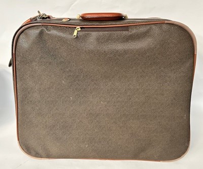 Lot 1051 - Mulberry Mole Scotchgrain Rolling Suitcase,...