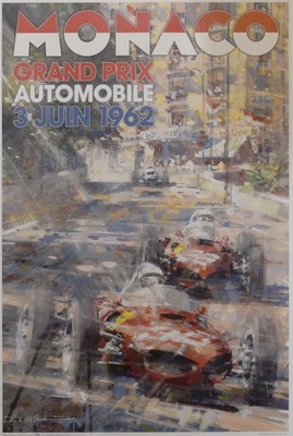 Lot 1133 - Monaco Grand Prix Automobile 3 Juin 1962...