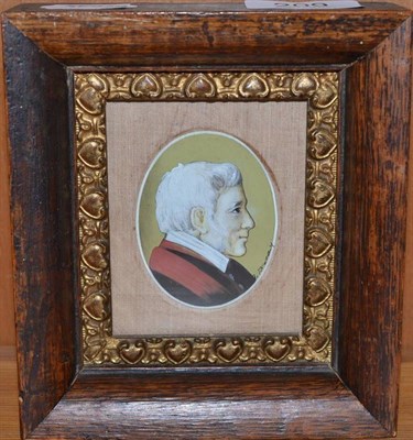 Lot 209 - Small framed miniature on ivory