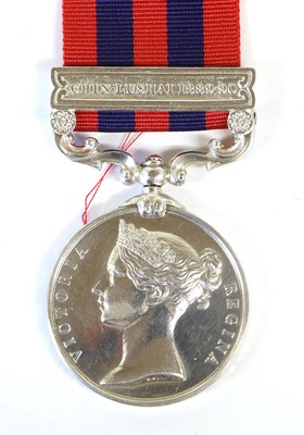 Lot 14 - An India General Service Medal, 1854, with...