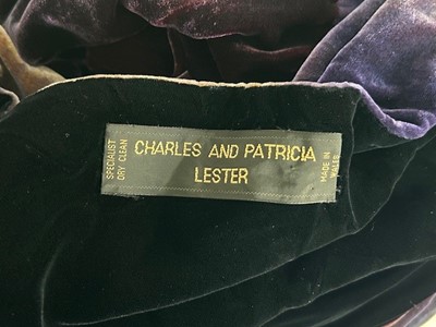 Lot 1056 - Charles and Patricia Lester Iridescent Silk...