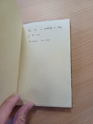 Lot 33 - Religious Commonplace Book. Commonplace Book...