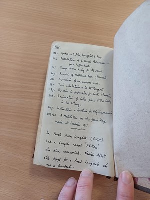 Lot 33 - Religious Commonplace Book. Commonplace Book...